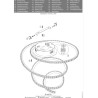 Wofi plafonska lampa Soller, 45x55x45