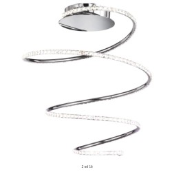 Wofi plafonska lampa Soller, 45x55x45