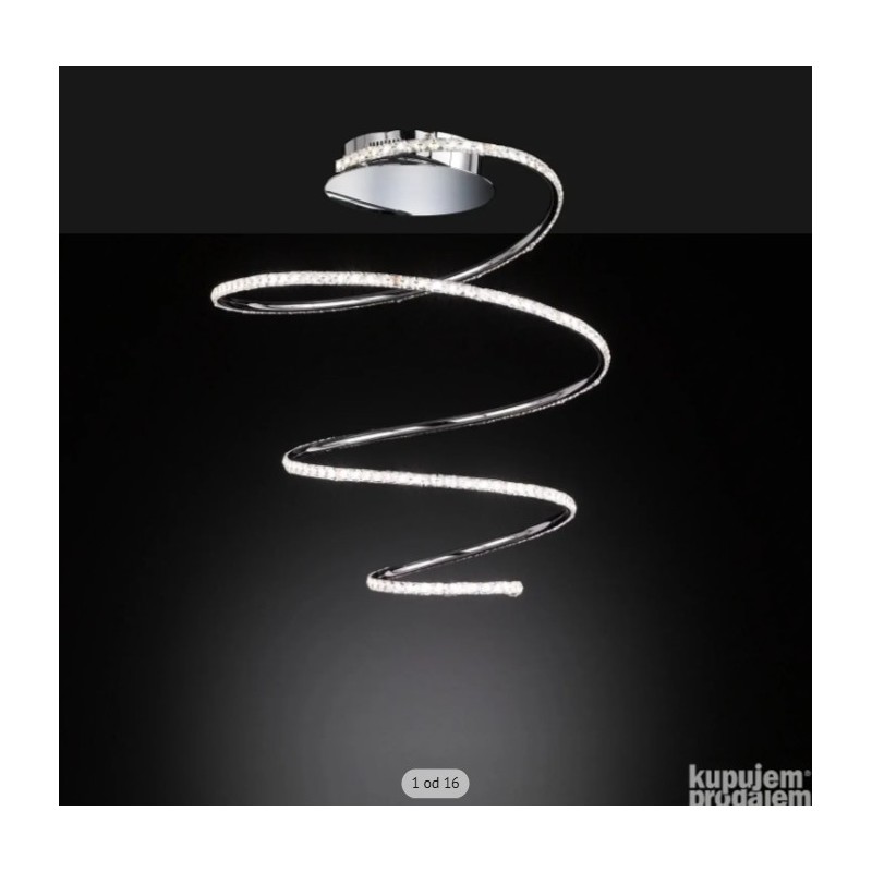 Wofi plafonska lampa Soller, 45x55x45