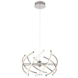 Globo Wave 67823-30H visilica, LED, 30 W, 50x120 cm