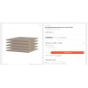 Rauch set od 5 polica 88cm za gard. za orm, dubine 57-62 cm