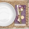 Set od 4 podmetača za sto,pr.1.5x42x30cm, vodeni zumbul