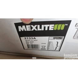 Mexlite Gearwood spot plafonjera, 19x17x59 cm