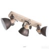 Mexlite Gearwood spot plafonjera, 19x17x59 cm