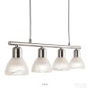Nino Leuchten Daytona, LED, 4x3W, metal/staklo, 60x150x10cm
