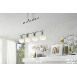 Nino Leuchten Daytona, LED, 4x3W, metal/staklo, 60x150x10cm