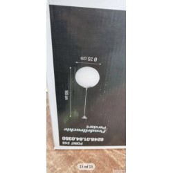 Wofi Point visilica, 1xE27, staklo/plastika/metal, 35x150cm