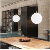 Wofi Point visilica, 1xE27, staklo/plastika/metal, 35x150cm