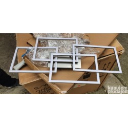 Leuchten D. Iven, LED, dimabilna, polikarb.alu, 35x10x70cm