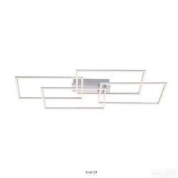 Leuchten D. Iven, LED, dimabilna, polikarb.alu, 35x10x70cm