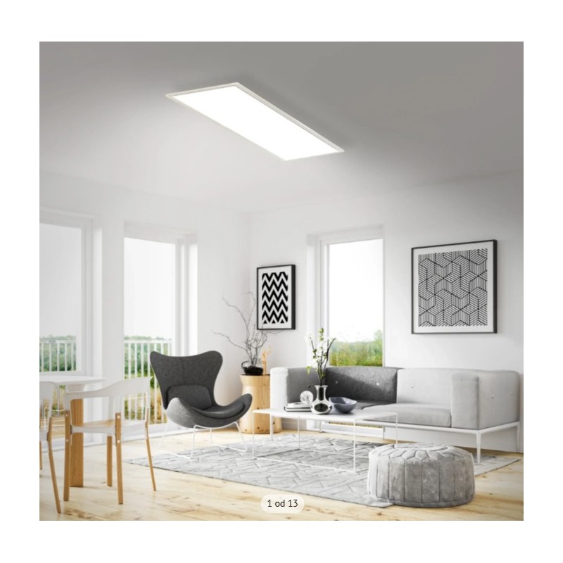 Briloner LED PANEL, 119,5 cm, 38W, metal/plastika