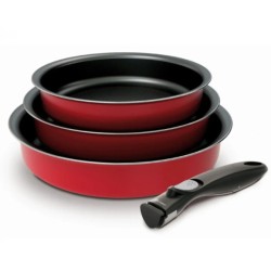 Battrinox Ideo set tepsija, 4 kom, crvena