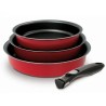 Battrinox Ideo set tepsija, 4 kom, crvena