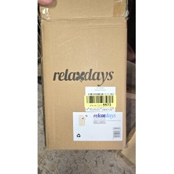 Relaxdays drvena kućica za ptice, netretirano drvo, 25x14x16