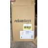 Relaxdays drvena kućica za ptice, netretirano drvo, 25x14x16