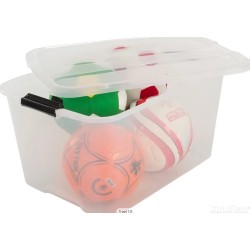 Iris Ohyama set od 3 kutije, 45 L, složive, providne
