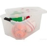 Iris Ohyama set od 3 kutije, 45 L, složive, providne