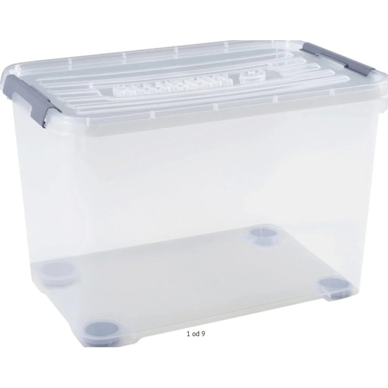 Curver Handy Box Plus 65L sa pokl. i točkov., 60x40x38.8 cm Curver Handy Box Plus 65L sa pokl. i točkov., 60x40x38.8 cm