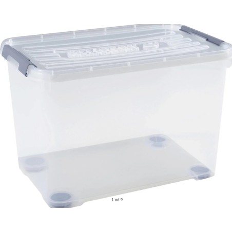 Curver Handy Box Plus 65L sa pokl. i točkov., 60x40x38.8 cm