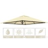 Zamenska navlaka 295x295cm krova paviljona 3x3 cm, boja ecru