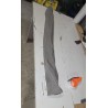 Bočni balkonski suncobran, siva, 120 cm