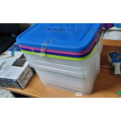 Curver Handy Box set od 4 kutije, 25 L,44.8x34.5x45 cm