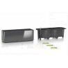 Lechuza Cube Glossy, 14x40x13.5cm, visoki sjaj, boja uglja