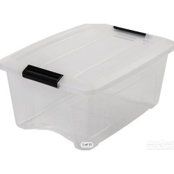 Iris Ohyama set od 2 kutije za odl. sa poklopcem, 15 L