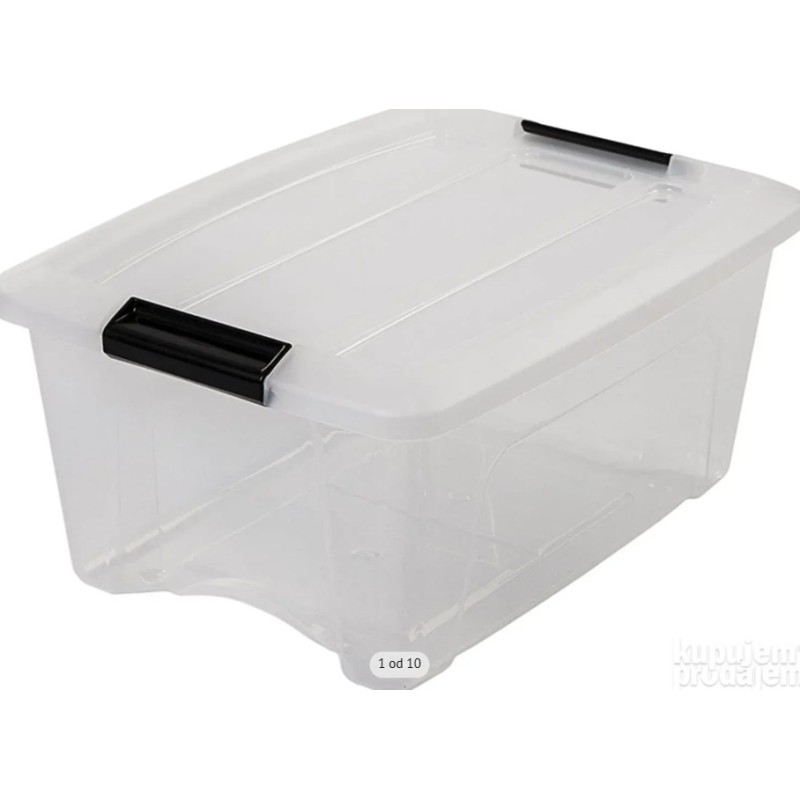 Iris Ohyama set od 2 kutije za odl. sa poklopcem, 15 L Iris Ohyama set od 2 kutije za odl. sa poklopcem, 15 L