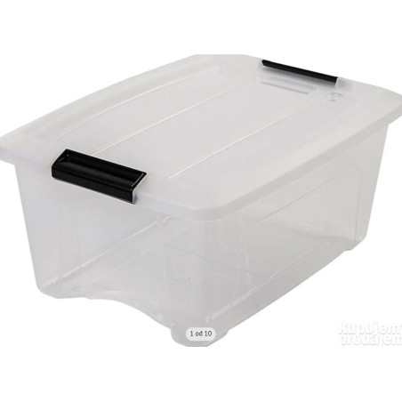 Iris Ohyama set od 2 kutije za odl. sa poklopcem, 15 L