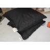 Douceur d'Interieur set od 2 ukrasna jastuka 40x40cm, crna