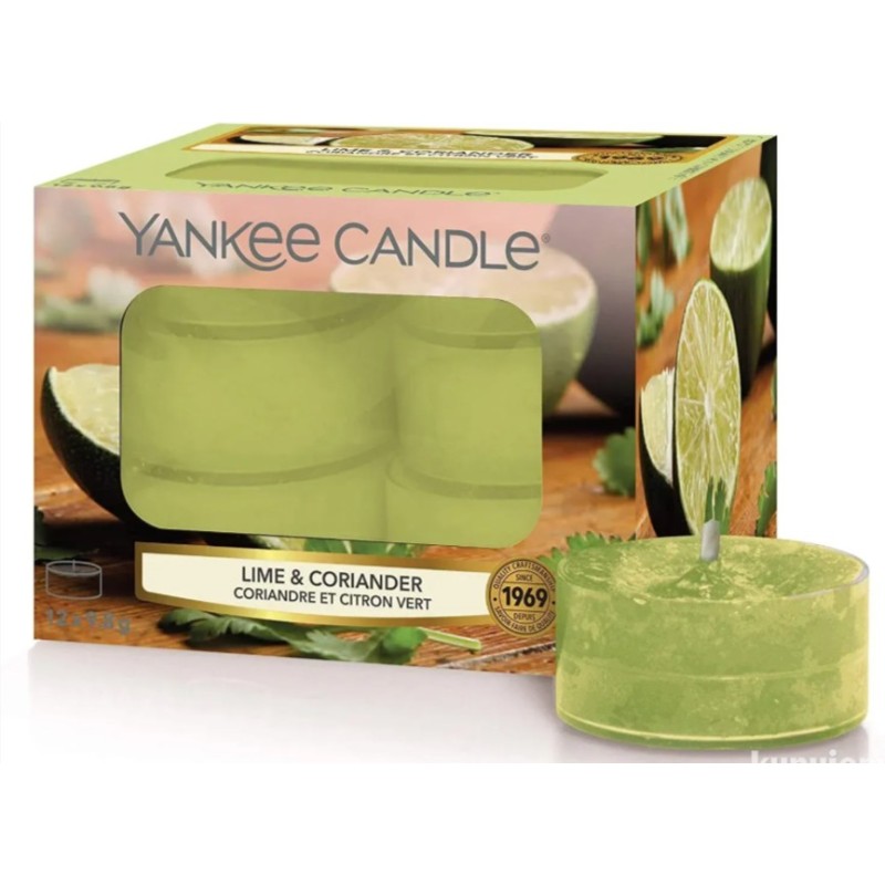 Yankee Candle Lime & Coriander 12 x 9,8 g Yankee Candle Lime & Coriander 12 x 9,8 g