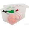 Iris Ohyama set od 5 kutija, 45 L, složive, providne