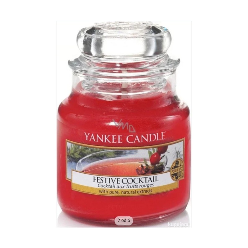 Yankee Candle Festive Cocktail, 104g Yankee Candle Festive Cocktail, 104g
