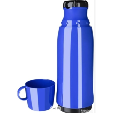 Elsa Rocket termos flaša sa čašom, 0.75L, plava