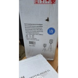 Lifa Living vintage set velikih držača sveća