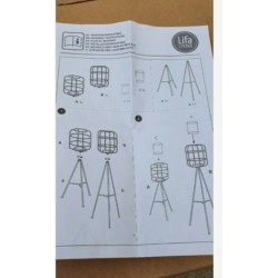 Lifa Living vintage set velikih držača sveća