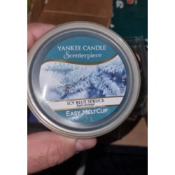 Yankee Candle Scenterpiece Easy MeltCup Icy Blue Spruce, 61g