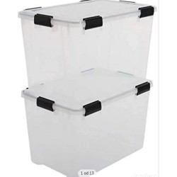 Iris Ohyama set od 2 kutije za odl. sa poklopcem, 70 L