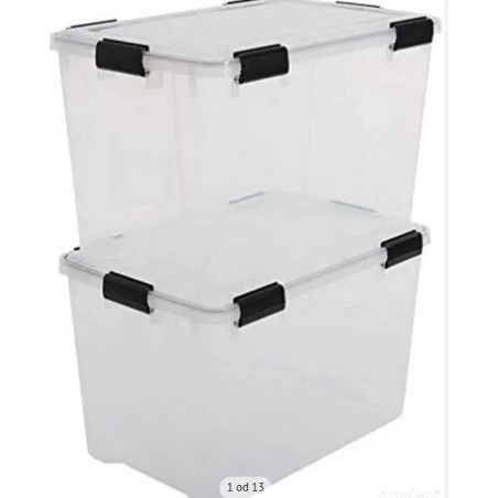 Iris Ohyama set od 2 kutije za odl. sa poklopcem, 70 L