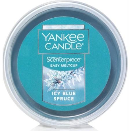 Yankee Candle Scenterpiece Easy MeltCup Icy Blue Spruce, 61g