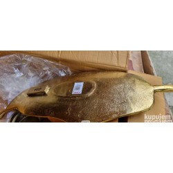 Kare Design Leaf Gold zidni svećnjak,56x25x17 cm, polomljen