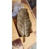 Kare Design Leaf Gold zidni svećnjak,56x25x17 cm, polomljen