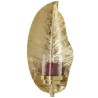 Kare Design Leaf Gold zidni svećnjak,56x25x17 cm, polomljen