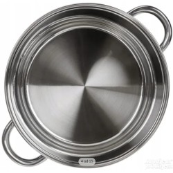 Crealys Olympe lonac za pastu, nerđ.čelik, prečnik 24cm, 8 L