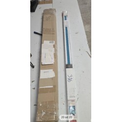 Salvaterra III plise roletna, tkanina, plava, 100x130 cm