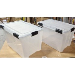 Iris Ohyama set od 2 kutije za odl. sa poklopcem, 70 L