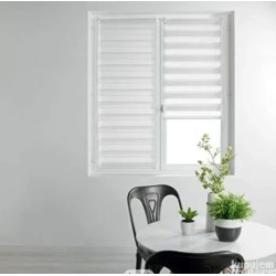 Douceur d'interieur zebra roletna, bela,120x180cm, poliester