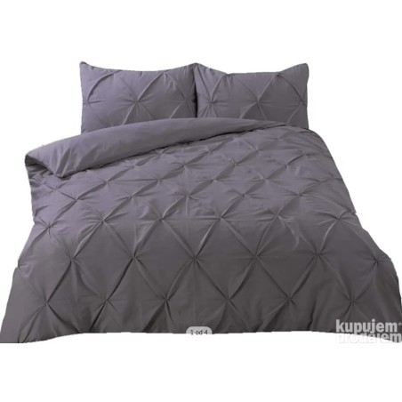 Highams Diamond Pintuck , boja uglja, 260x220cm, polipam.P90