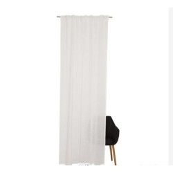 Soho zavesa, bela, poliester, 130x250 cm P119
